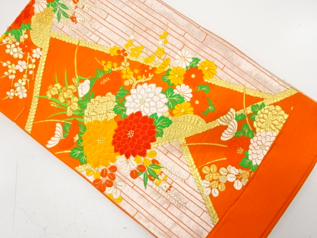 Japanese Kimono / Fukuro Obi Silk